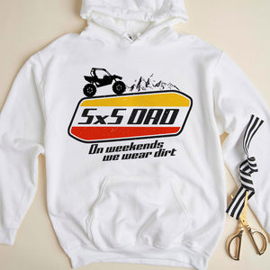 UTV Family On Weekends We Wear Dirt Personalized Shirts - Shirts - GoDuckee