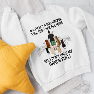 I'm A Dog Walker Personalized Shirt, Gift For Dog Lover - Shirts - GoDuckee