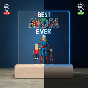 Family Personalized Led Light 02QHLH230323TM - Led Night Light - GoDuckee