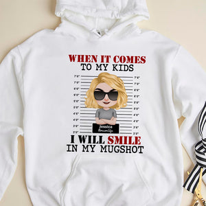 When It Comes To My Kids, Personalized Shirt, Gift For Mother's Day - Shirts - GoDuckee