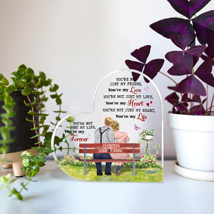 You're My Forever Personalized Couple Plaque, Gift For Couple - Decorative Plaques - GoDuckee