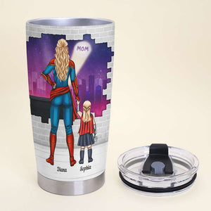 Family 05DNLH150323TM Mom And Child Personalized Tumbler Gift For Mom - Tumbler Cup - GoDuckee