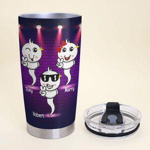 Of All The Vaginas In The World We're Glad We Tumbled Out Of Your Personalized Tumbler Cup, Gift For Mother's Day - Tumbler Cup - GoDuckee