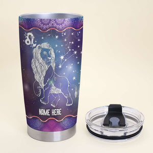 Horoscope Zodiac Leo Facts - Personalized Tumbler Cup - Leo Gifts - Tumbler Cup - GoDuckee