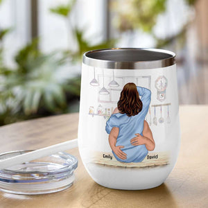 You Give Me A Boner, Couple Make Love White Mug - Coffee Mug - GoDuckee