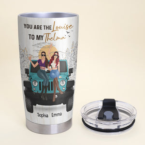 Sometimes All You Need Is A Great Friend And A Tank Of Gas Personalized Car Friends Tumbler Gift For Friends - Tumbler Cup - GoDuckee
