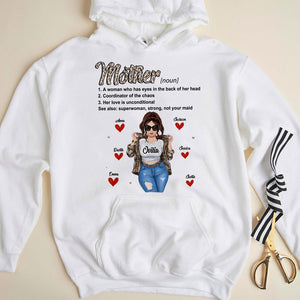 Mother Definition - Personalized Shirts - Gift For Mother - Cool & Badass Woman - Shirts - GoDuckee