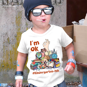 Personalized Back To School Ideas, I'm ok, Custom Shirts - Shirts - GoDuckee