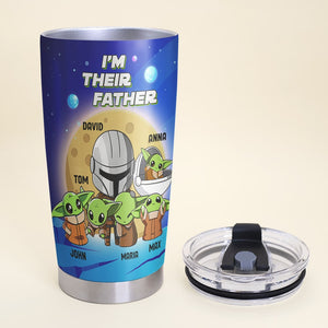 Losing My Mind One Kid At A Time Personalized S.W Tumbler Cup Gift For Dad - Tumbler Cup - GoDuckee