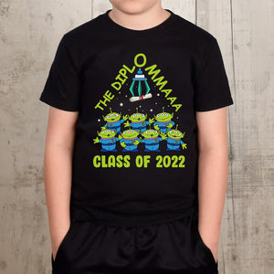 The Diploma Class Of 2022 Personalized Graduation Youth Shirt Gift For Graduate - Shirts - GoDuckee