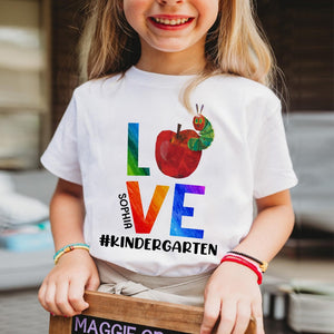 Love Personalized Back To School Shirt Gift For Kids - Shirts - GoDuckee