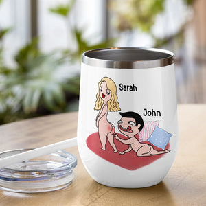 Roses Are Red Violets Are Blue All This Ass Is Just For You - Personalized Couple Mug - Gift For Couple - Coffee Mug - GoDuckee