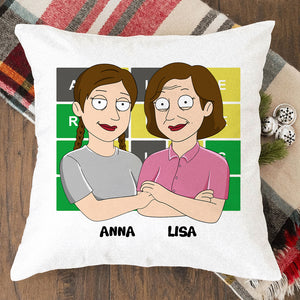 Personalized Mother's Day Pillow - I Love You More Than Words - Pillow - GoDuckee