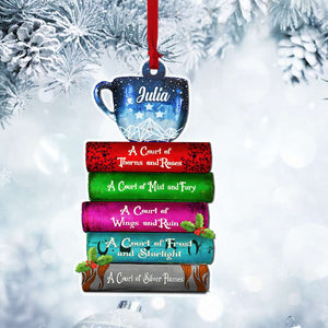 ACOTAR Series Personalized Christmas Ornament, Gift For Book Lover - Ornament - GoDuckee