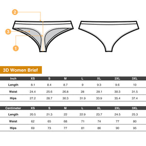 When It's Wet Slide Er In Custom Photo Motocross Ladies Briefs - Boxer Briefs - GoDuckee