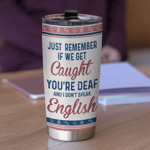 Partner In Crime Personalized Tumbler Cup, Gift For Friends - Tumbler Cup - GoDuckee