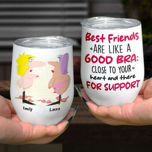 Best Friends Are Like A Good Bra, Gift For Bestie, Personalized Mug, Best Friends Mug - Coffee Mug - GoDuckee