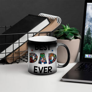Best Dad Ever Personalized Father Magic Mug (Limited Edition) - Magic Mug - GoDuckee