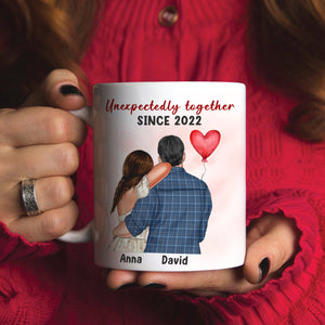 Love You Way More Than I Originally Planned Personalized Couple Mug, Gift For Couple - Coffee Mug - GoDuckee