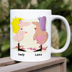 Best Friends Are Like A Good Bra, Gift For Bestie, Personalized Mug, Best Friends Mug - Coffee Mug - GoDuckee