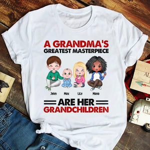 A Grandma's Greatest Masterpiece T-shirt Hoodie Sweatshirt - Shirts - GoDuckee