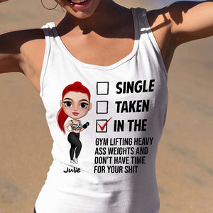 Gym Lifting Heavy Weights, Personalized Shirts, Gift For Gym Lovers - Shirts - GoDuckee