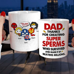 Father's Day Personalized Mug 02HTHN070423 - Coffee Mug - GoDuckee