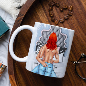 Personalized Couple White Mug, Still The Best Damn Decision I Ever Made - Coffee Mug - GoDuckee