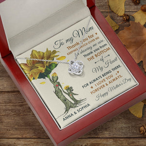 Thank You For Keeping Watch Over Me, Personalized Necklace, Gift For Mom, Mother's Day Gift - Jewelry - GoDuckee