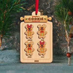 Personalized Gingerbread Grandma's Cookies Ornament, Christmas Tree Decor - Ornament - GoDuckee