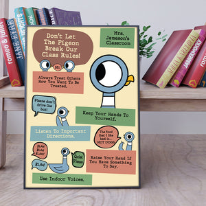 Raise Your Hand If You Have Something To Say, Teacher's Class Rules, Personalized Teacher Poster, Gift For Teachers - Poster & Canvas - GoDuckee