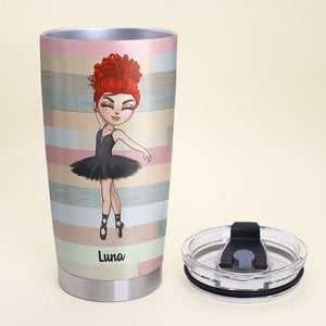 Personalized Ballet Dancer Tumbler - I Am Unique, I Am A Dancer - Tumbler Cup - GoDuckee