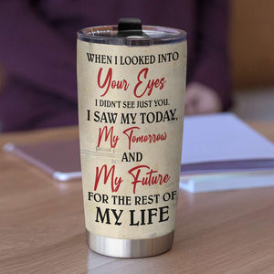 Couple You Are My Person For The Rest Of My Life Personalized Tumbler - Tumbler Cup - GoDuckee