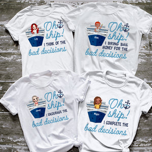 Cruising Oh Ship! - Personalized Shirts - Shirts - GoDuckee