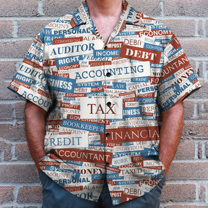 Accounting Tax Income Auditor - Hawaiian Shirt - Hawaiian Shirts - GoDuckee