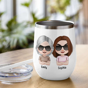 Like Mother Like Daughter, Personalized Mug, Wine Tumbler, Accent Mug - Coffee Mug - GoDuckee