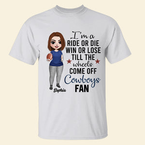 I Am A Ride Or Die Personalized Shirt-6QHQN020123 - Shirts - GoDuckee