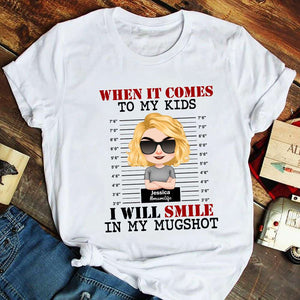 When It Comes To My Kids, Personalized Shirt, Gift For Mother's Day - Shirts - GoDuckee