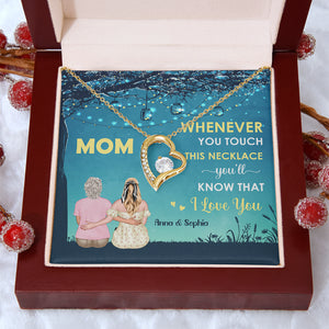 You'll Know That I Love You, Personalized Forever Love Necklace, Gift For Mom, Mother's Day Gift - Jewelry - GoDuckee