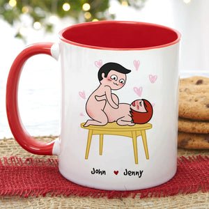 Unlike My Big Toe I Want To Bang You On The Coffee Table, Personalized Mug, Wine Tumbler, Accent Mug - Coffee Mug - GoDuckee