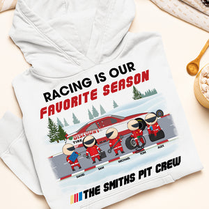 Racing Is Our Favorite Season Personalized Racing Shirt, Christmas Gift - Shirts - GoDuckee