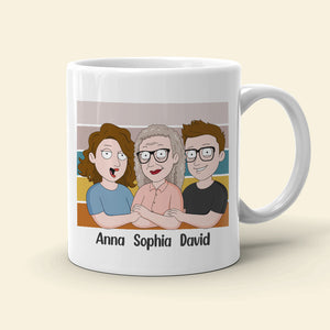 No One Prepares You For the Transition- Gift For Mom-Personalized Coffee Mug-Mom Mug - Coffee Mug - GoDuckee