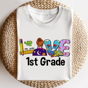 Back To School, Personalized Shirt, Gift For Teacher - Shirts - GoDuckee