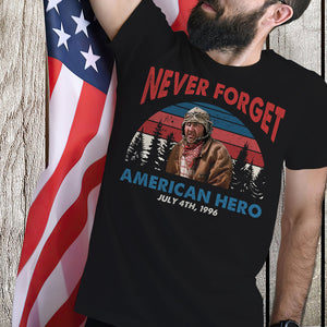 Never Forget American Hero - Shirts - Shirts - GoDuckee