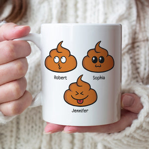 Mom Sorry For Being Annoying, Personalized Coffee Mug, Relaxing With Mom, Mother's Day, Birthday Gift For Mom - Coffee Mug - GoDuckee