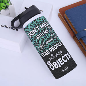 Don't Mess With Me Personalized Nurse Water Bottle, Gift For Nurse - Water Bottles - GoDuckee