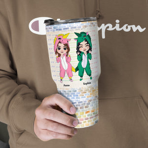 The Best Friendships, Unicorn Besties Tumbler Cup - Drinkware - GoDuckee