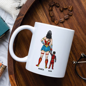 Best Mom Ever - Personalized Mug - Mother's Day Gift For Super Mom - Coffee Mug - GoDuckee