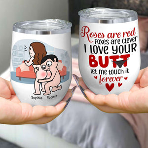 Roses Are Red, Personalized Mug, Gift For Naughty Couple - Coffee Mug - GoDuckee