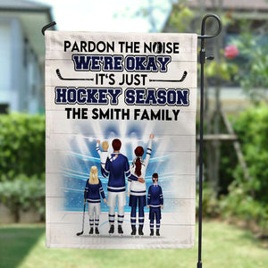 Hockey It's Just Hockey Season - Custom Flag - Flag - GoDuckee